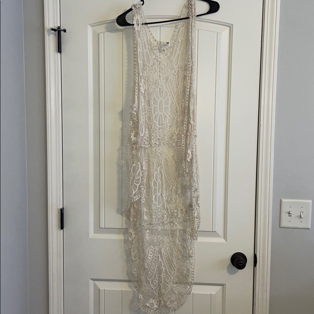 Bohemian lace vest cardigan!
